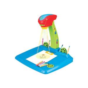 Projektortisch Lerntisch mit 6 Bildscheiben, jede mit 6 Bildern, Projektortisch für Kinder, Zeichentisch für Kinder, Projektortisch für Kleinkinder, Projektortisch für Vorschulkinder, Projektortisch für Kinder, Projektortisch für Babys, Projektortisch für Babys, Projektortisch für Neugeborene - Zeichentafeln, Schreibtafeln