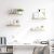 VIDAXL - 4 db Tölgyfa MDF Fali Polc - 60 x 23,5 cm 183670878
