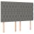 4 db sötétszürke szövet fejtámla 72 x 7 x 78/88 cm 172253009