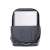 Rivacase 7567 Laptop-Rucksack, Laptopfach mit Laptop darin sichtbar