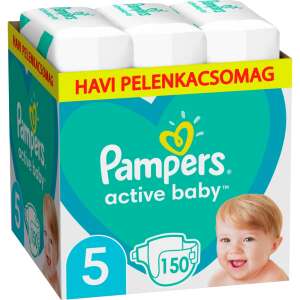 Pampers Active Baby havi Pelenkacsomag 11-16kg Junior 5 (150db) 47158661 Pelenkák