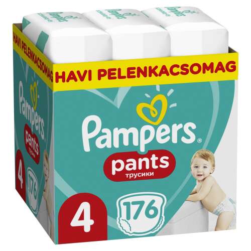 Pampers Pants havi Pelenkacsomag 9-15kg Maxi 4 (176db) 32522603