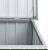 vidaXL kerti tárolóláda 129 x 67 x 65 cm, szürke 123064502