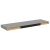 Lebegő Fali Polc - Szürke - 80 cm - 2 db 183670740