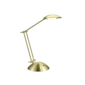 TRIO 572410108 Calcio 6W 560lm 3000K mosadzná stolová lampa - Lampy&osvetlenie