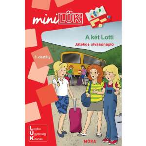 A két Lotti - Játékos olvasónapló - MiniLÜK - Móra EDU 46852017 