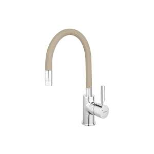 Ferro BZA4P Zumba bézs csaptelep flexibilis kifolyócsővel