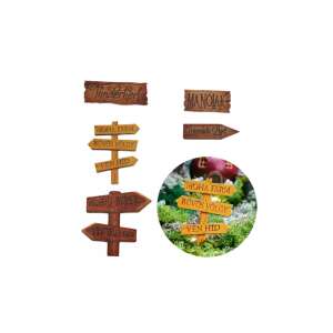 Manóútjelző Tábla Szett - 5 db - Színes