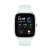 Amazfit GTS 4 Mini okosóra világoskék színben, elölnézet
