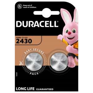 Duracell CR2430 lithium gombelem 2 darab 53123151 Duracell Elemek
