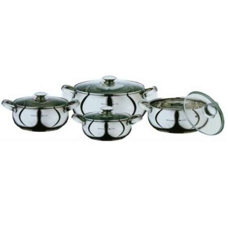 Berghome Line rozsdamentes 8 részes lábasszett - BL-1349 - MS-858