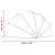 vidaXL kerek PVC medencekupola 406x203 cm 53139456