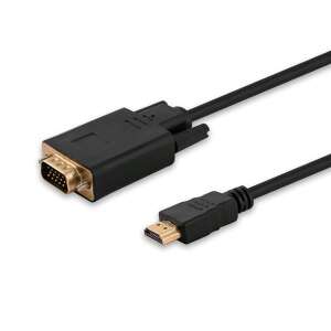Kabel Savio CL-103 HDMI do VGA, 1,8m długości, czarny - Konwerter HDMI