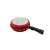Ibili Venus double frying pan with removable handle, red, 24x10 cm, aluminum, closed