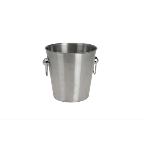 Koopman kubeł na lód ze stali nierdzewnej, 20x20 cm, srebrny