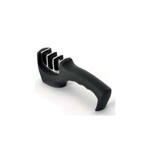 BergHOFF knife sharpener, black, steel and ABS, for sharpening kitchen knives - Kitchen Knife