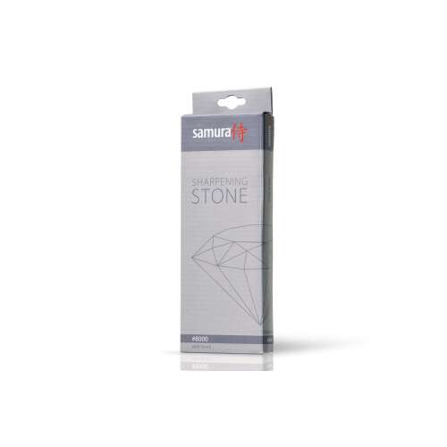 Samura Sharpening Stone, Grit 8000, 19x7x2.4 cm, White