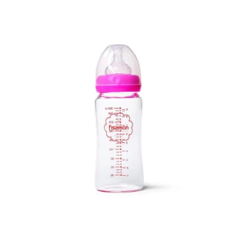 Fissman Feeding Bottle, Borosilicate Glass, 6.5x19.5 cm, 260 ml 116324804