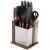 6-piece Carl Schmidt Sohn-Soltau knife set, stainless steel, silver/brown 53182852