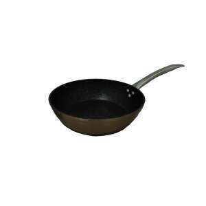 Ibili Natura Copper Deep Frying Pan with Non-Stick Coating, Aluminum/Copper, Copper - Cookware & bakeware
