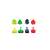 Ibili 3D Christmas Cookie Cutters, Plastic, Multicolored 142434230