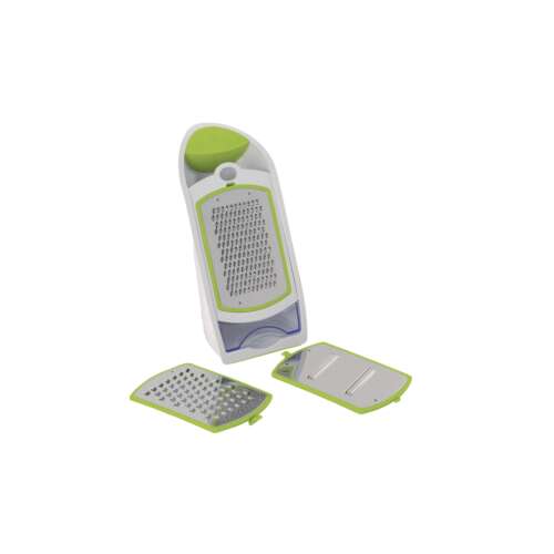 Set de răzătoare BergHOFF Cook n Co 4 buc., oțel inoxidabil, alb/verde