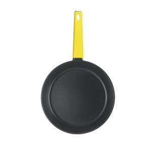Ibili Classe Titanium 28cm non-stick frying pan with yellow handle - Ibili