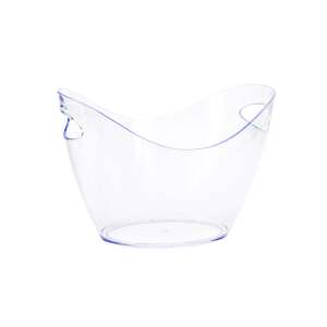 Racor de șampanie și vin Koopman La Dolce Vita din acril, 35x28x24 cm, transparent - Instrumente de bar