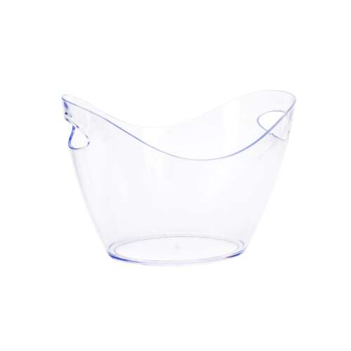 Racor de șampanie și vin Koopman La Dolce Vita din acril, 35x28x24 cm, transparent