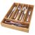 Koopman Excellent Housewares Drawer Cutlery Organizer, Bamboo, 35x26x5 cm, Brown 53425939