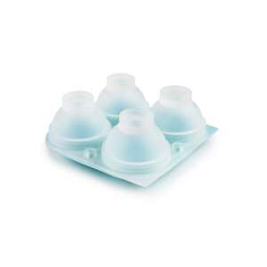 Ibili Silikon Eisballform, türkis, für 4 Eisbälle - Eiswürfelformen