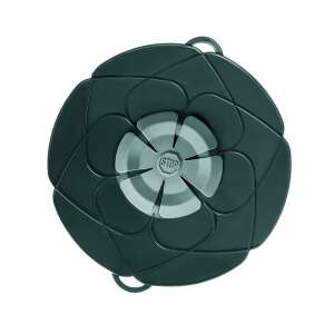 Ibili-Flexiform Multifunktionsdeckel aus Silikon, schwarz, 29 cm - Topfdecken