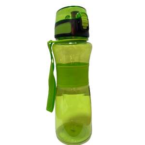 Sticlă sport verde Excellent Houseware cu capac negru și curea verde - Transportatori de alimente și băuturi