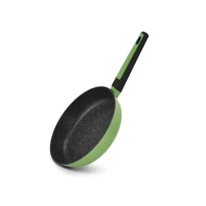 Fissman BOOM zelená nepriľnavá panvica, 24 cm, hliníková, bočný pohľad - Fissman