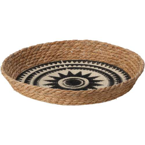 Cos servire Home&Styling Collection, ratan, 37x6 cm, maro/negru 53188150