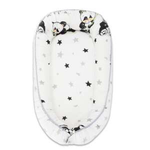 Babafészek Panda Csillag - Szürke-Fehér