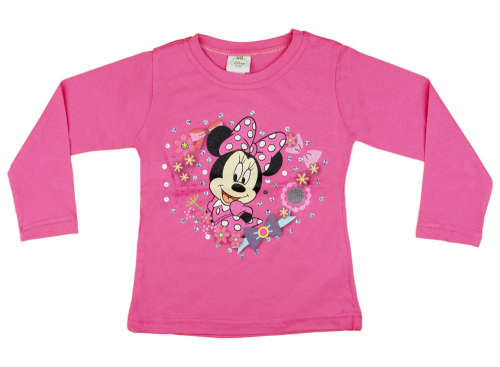 Disney Hosszú ujjú póló - Minnie Mouse #rózsaszín - 110-es méret 31002401