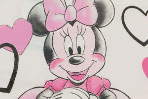 Disney Hosszú ujjú póló - Minnie Mouse #fehér - 92-es méret 31002469 Gyerek hosszú ujjú póló - Pamut