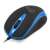 Media-Tech MT1091B wired optical mouse, black and blue