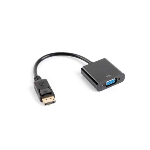 Lanberg DisplayPort to VGA adapter cable, black