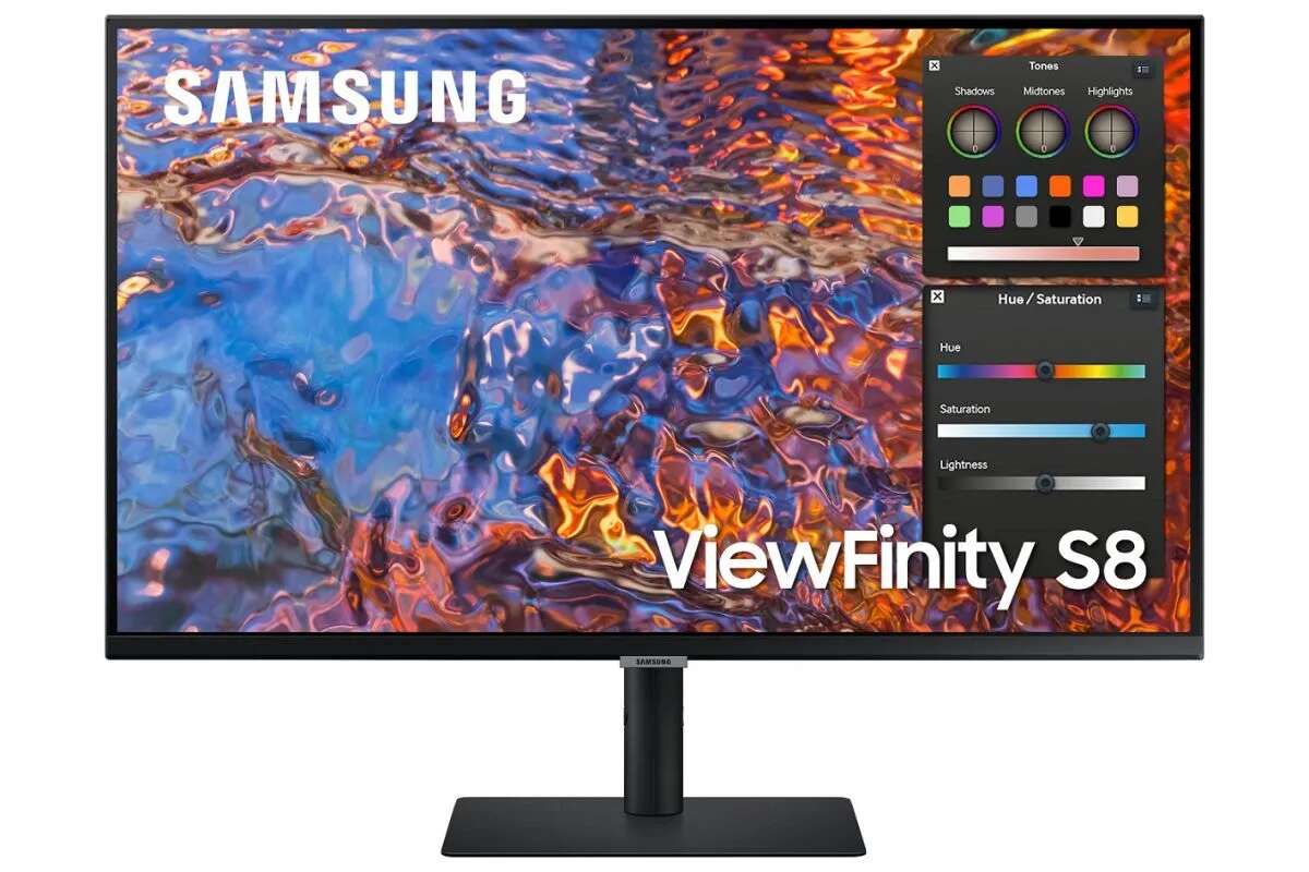 Samsung 32" viewfinity s8 monitor (ls32b800pxuxen)