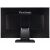 A ViewSonic TD2760 27" érintőképernyős monitor hátulnézete
