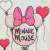 Disney Hosszú ujjú póló - Minnie Mouse #fehér - 74-es méret 31006998}