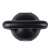 Springos 10kg kettlebell, black, top view