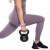 Kobieta ćwicząca z kettlebell Springos 2 kg