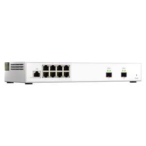 QNAP QSW-M2108-2S 8-Port 2,5 Gigabit Ethernet und 2-Port 10 Gigabit SFP+ Managed Switch - QNAP