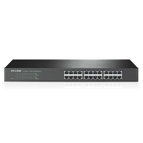 TP-Link TL-SF1024 24-Port 10/100Mbps Unmanaged Desktop Switch