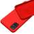 Red silicone case for Samsung Galaxy A14 5G, Cellect Premium