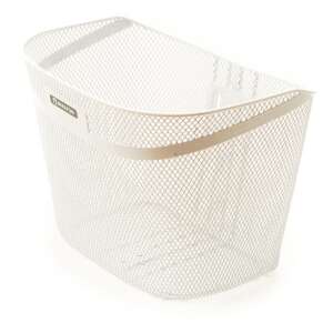 BikeFun Kerékpárkosár - Fém - Fehér - 24x27x35cm