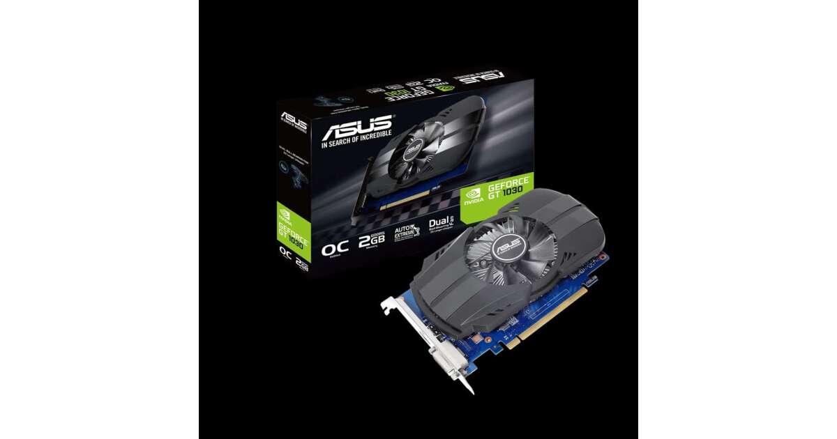 未開封新品　ASUS GeForce GT 1030 2GB GT1030-2G-BRK｜Graphics Cards｜ASUS Global